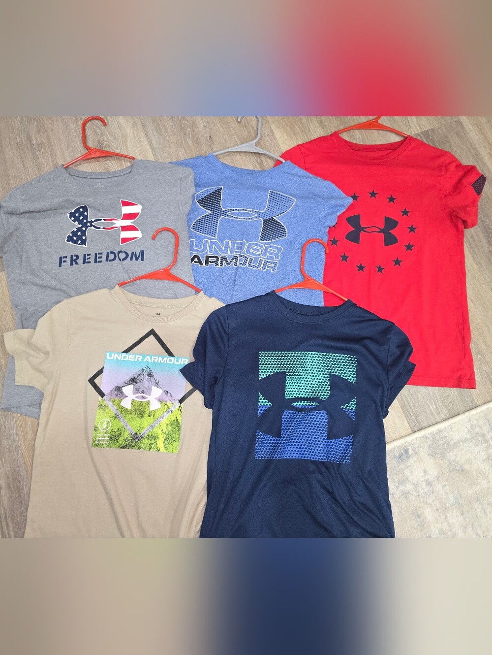 Under Armour Kids Short Sleeve Logo Tees